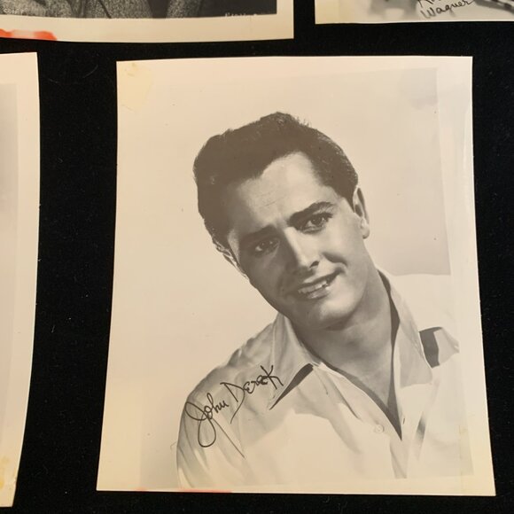 From De Luxe Photo Service 7 Vintage Hollywood Celebrity Actors Portraits B&W's - Picture 7 of 10